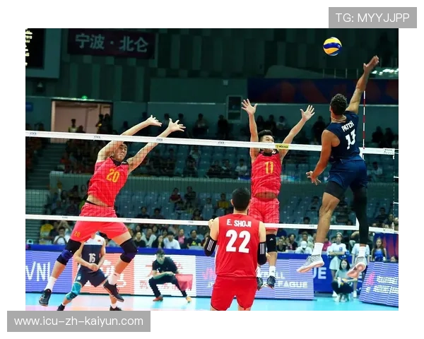 男排在拦网训练中提升判断速度，封堵效率提高